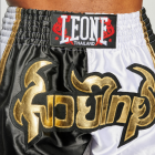 Leone - SIAM THAI SHORTS - Муай Тай Шорти - AB875 - Black/White